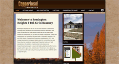 Desktop Screenshot of copperheadhomes.com